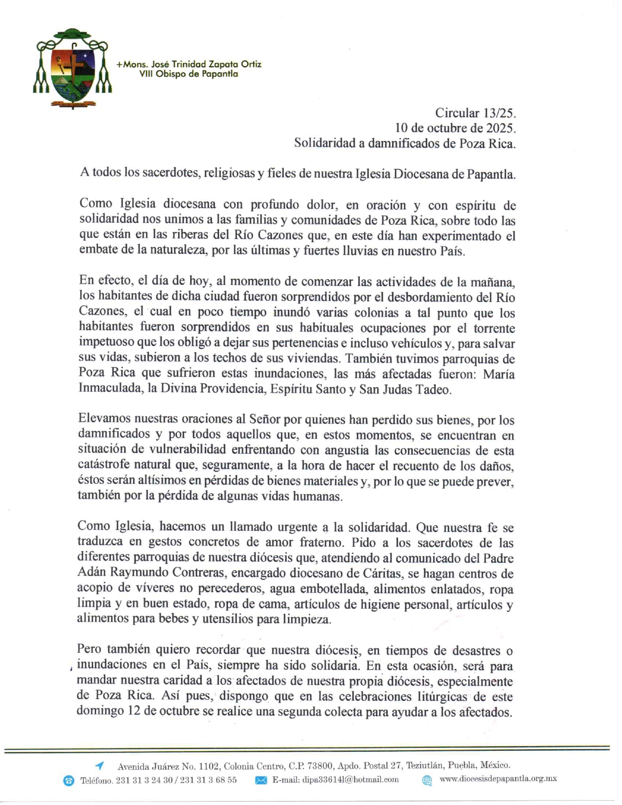 Damnificados de Poza Rica page 0001