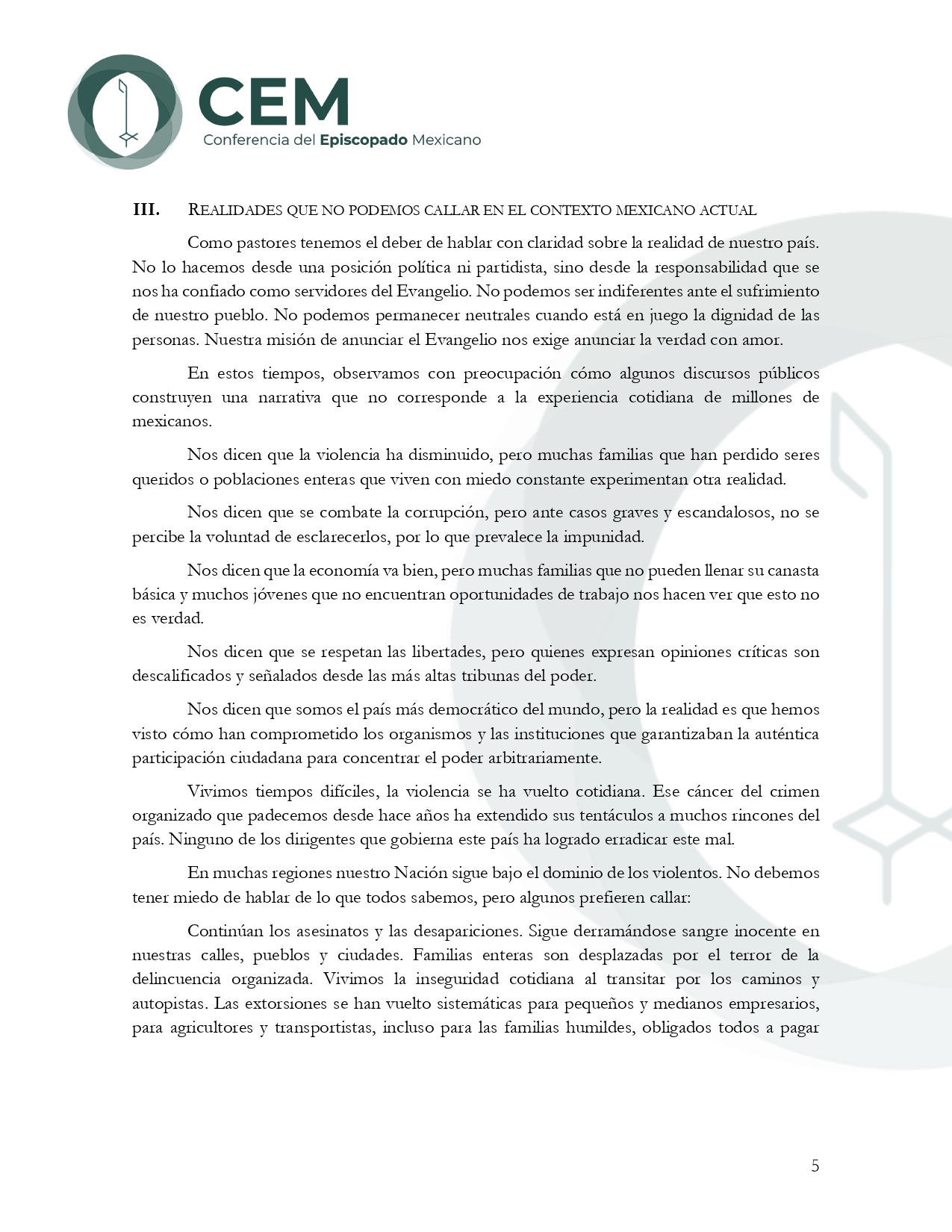 Mensaje al Pueblo de Dios CXIX AP page 0005