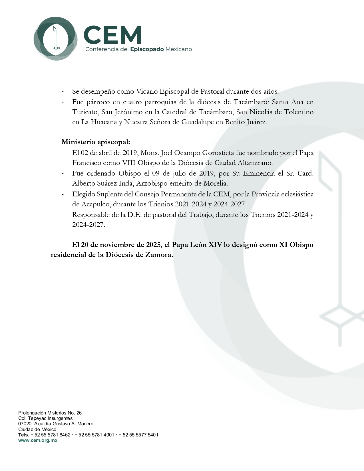 Nombramiento Obispo de Zamora page 0003